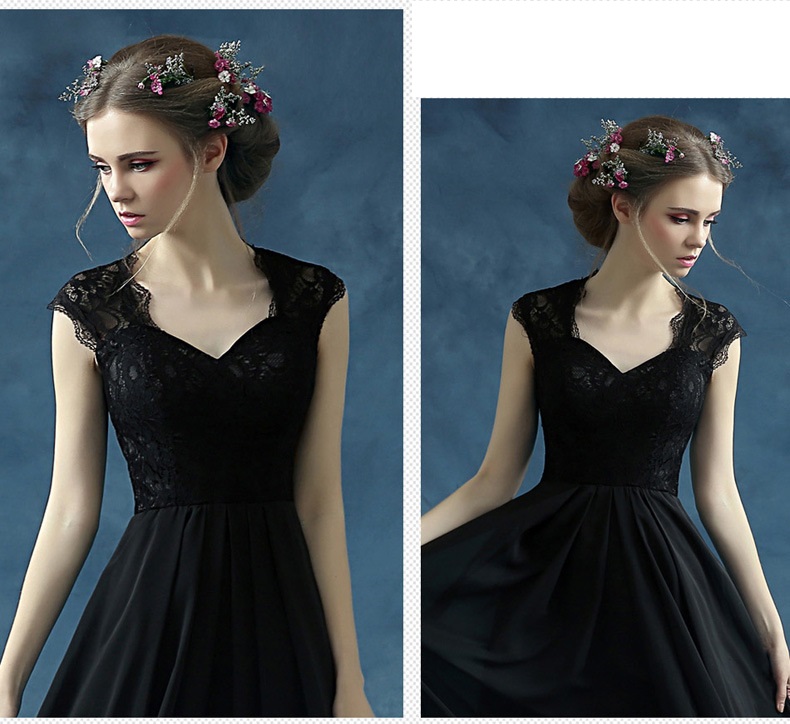 ★パーティー  結婚式 披露宴 ステージ 司会 演奏会 花柄レース切替　ロングドレス