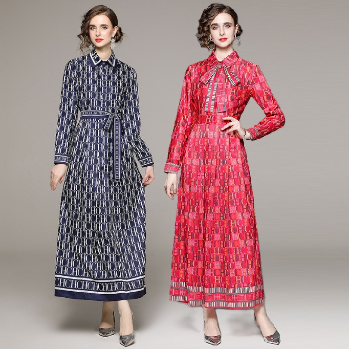 再入荷★出かけ パーティー   ハワイ風　オフショルダー　花柄シフォンロングワンピース