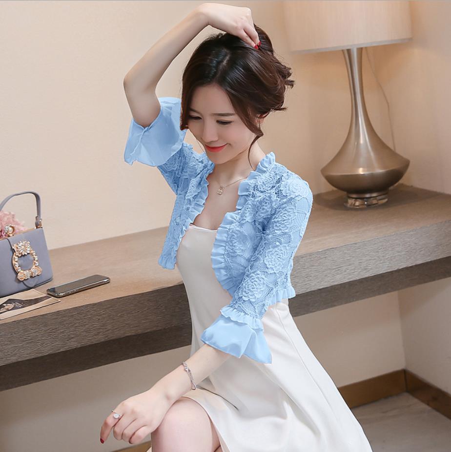 5色★S～3L★OL 通勤 通学 出かけ デートドレスボレロ カーディガン トップス（クリックポスト対応可能！）