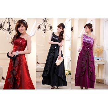 大きいサイズ★上品　スパンコール　ロング　ドレス#9202