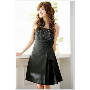 特価★全3色★オシャレリボン　ドレス　ワンピース#8200