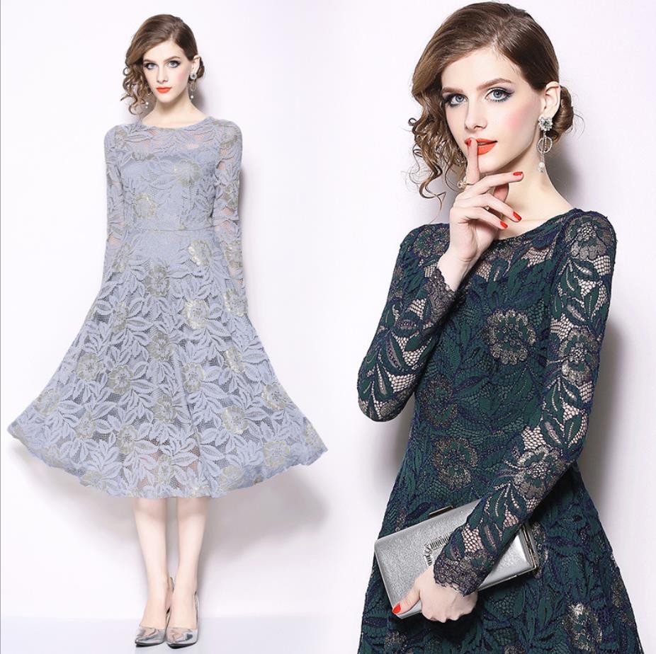 上品なスタイル ドレス 即納 新品 秋 長袖 ワンピース レース 花柄 黒 3l フォーマル ドレス Www Englishwithjo Com