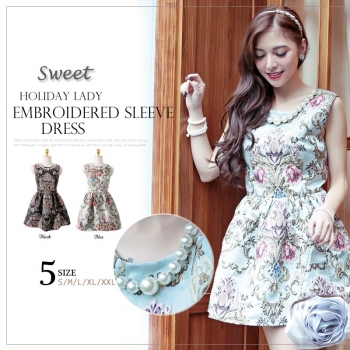 即納 パーティー 結婚式 披露宴 レトロ感 上品 ビジューネックレス 花柄 ドレス ワンピース 6726 ドレス ワンピース パーティファッションならyosiroku 即納 パーティー 結婚式 披露宴 レトロ感 上品 ビジューネックレス 花柄 ドレス ワンピース 6726 ドレス ワンピース パーティファッションならyosiroku