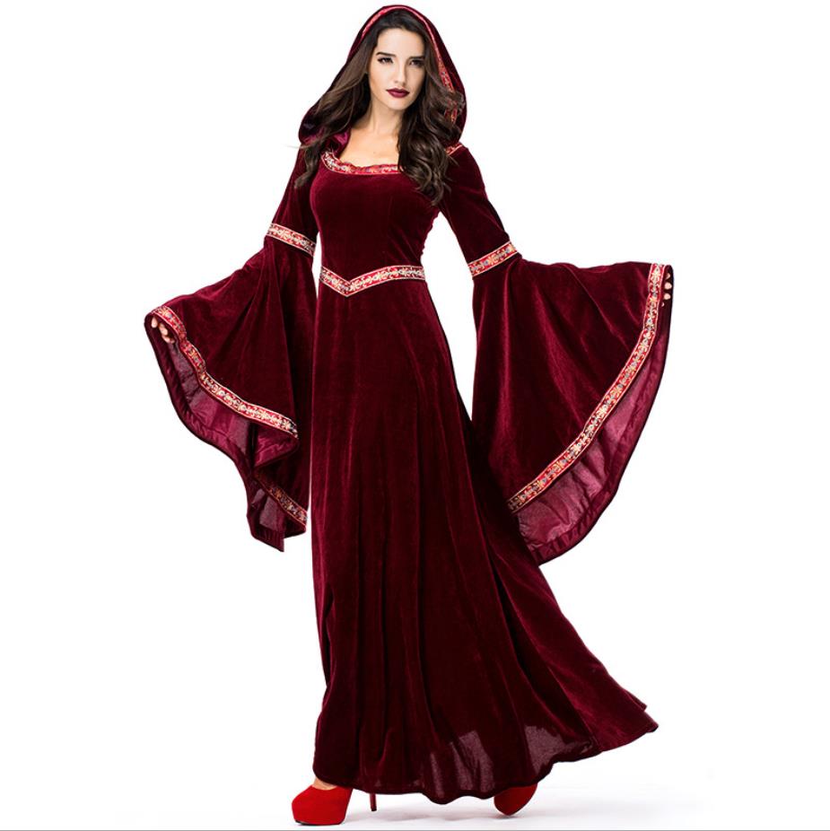 ★ハロウィン特集 吸血鬼　ヨーロッパ宮廷祈祷師 ハロウィン衣装 Cosplay 衣装　マント