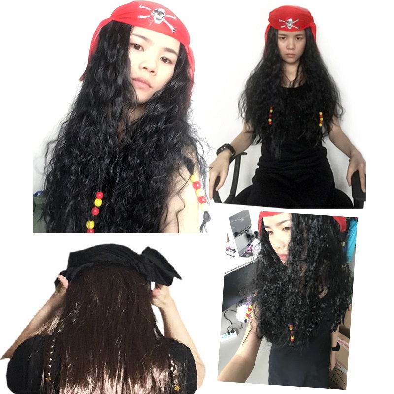 ★ ハロウィン　コスプレ用ウィッグ 　海賊