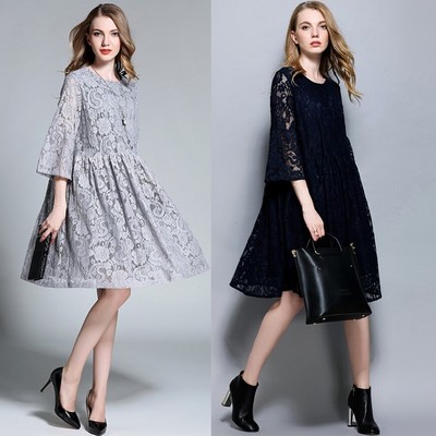 即納 M 6ｌ ゆったり大きいサイズ パーティー 結婚式 二次会 花柄 ドレス ワンピース ドレス ワンピース パーティ ファッションならyosiroku